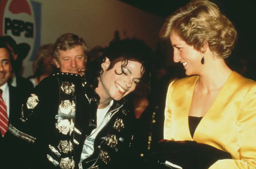 Michael Jackson met Princess Diana at the 1988 gig (Princess Diana Archive/Getty Images)