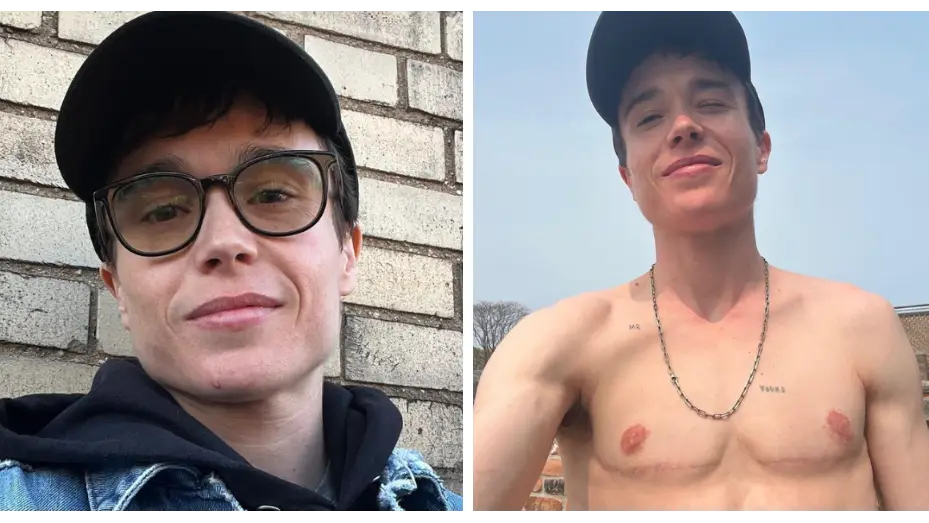 Elliot Page says he knew since the age of four that he was a boy