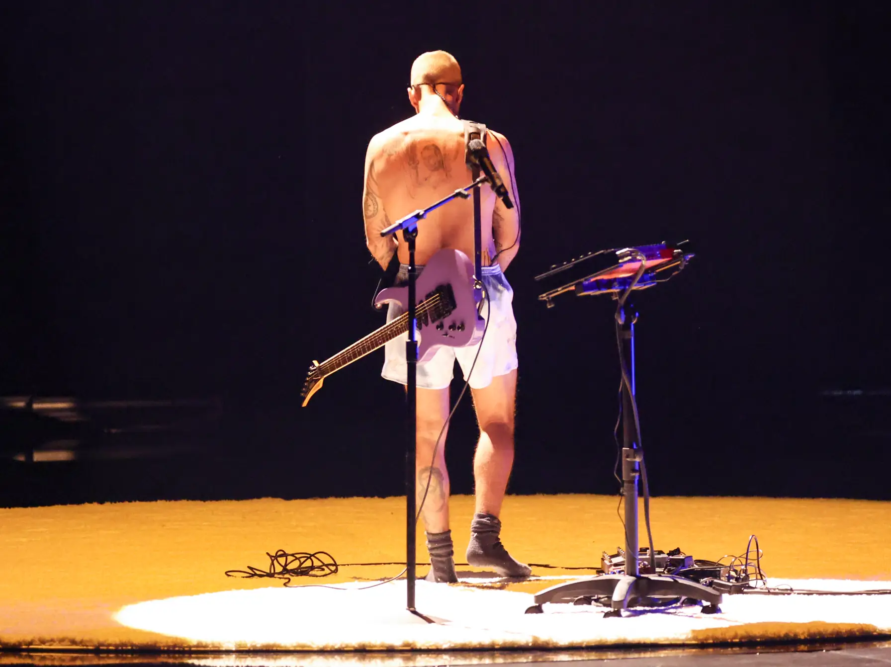 The tattoo appears to be of an Elle Magazine cover shoot Hailey appeared on back in 2020 (Christopher Polk/Billboard via Getty Images)