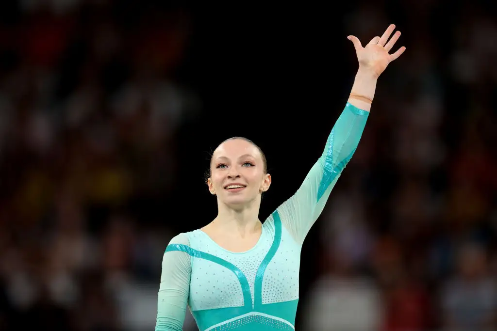 Ana Barbosu now holds the bronze. (Jamie Squire/Getty Images)