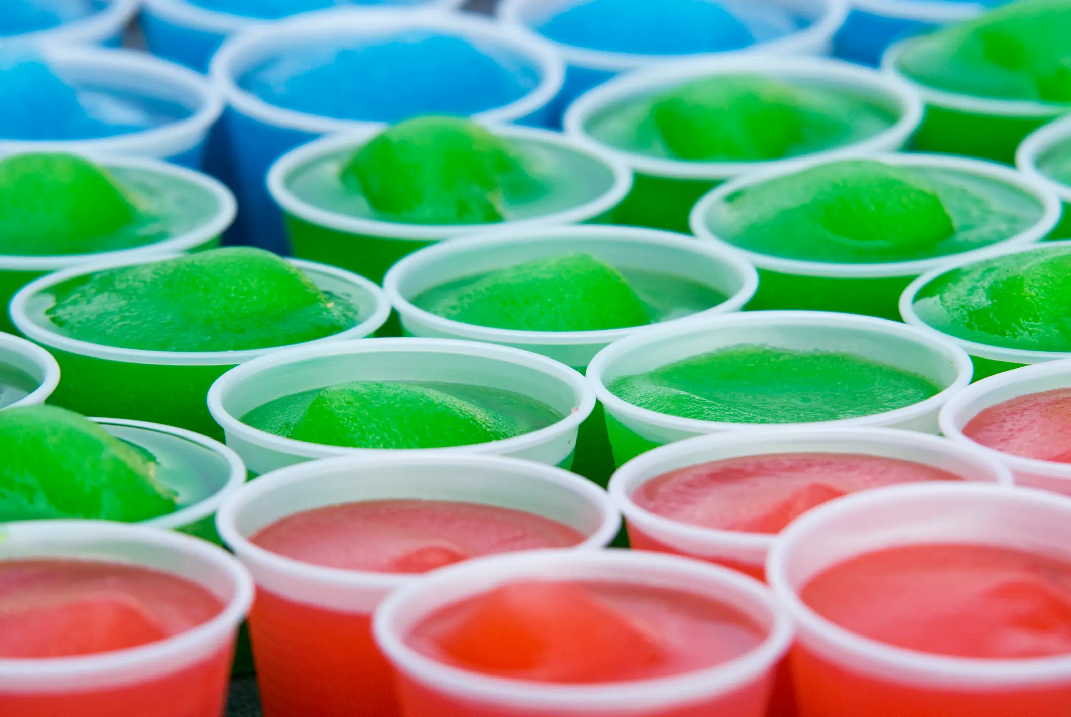 Slushies contain glycerol, which has been known to make young children ill within hours (Getty Stock Photo)