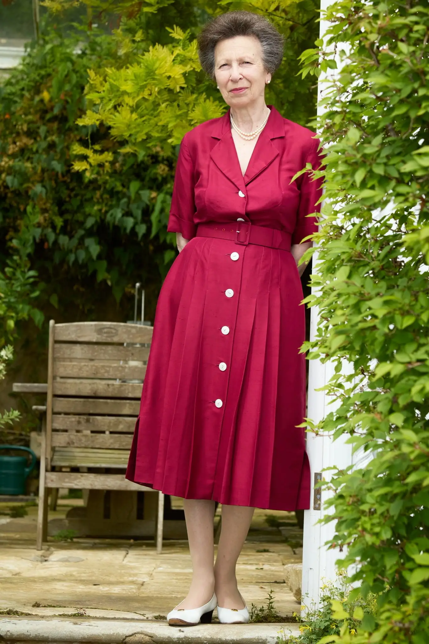 Princess Anne's royal portrait has been released (X/@RoyalFamily/John Swannell)