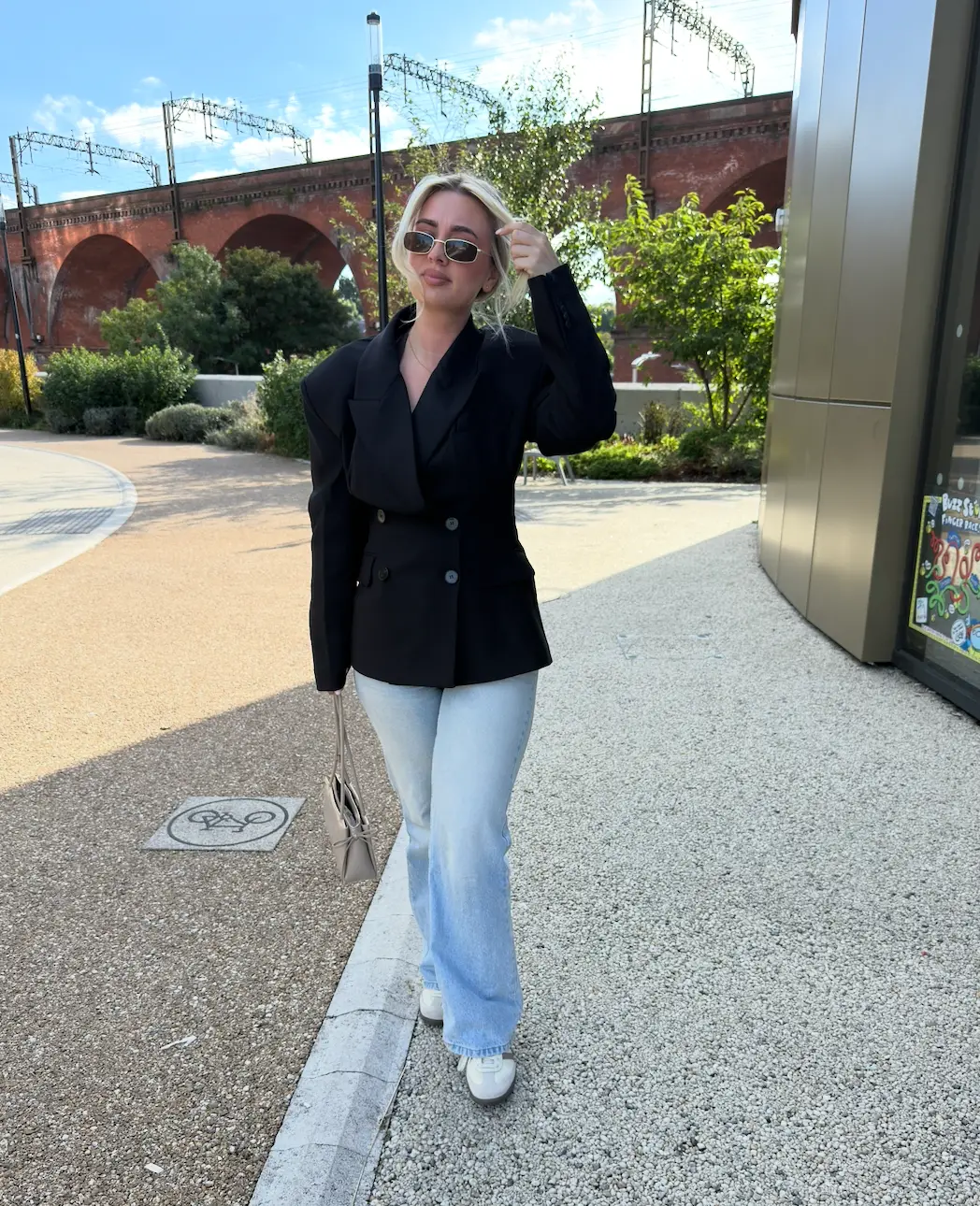 Pretending to be Molly-Mae in my local area (Tyla)