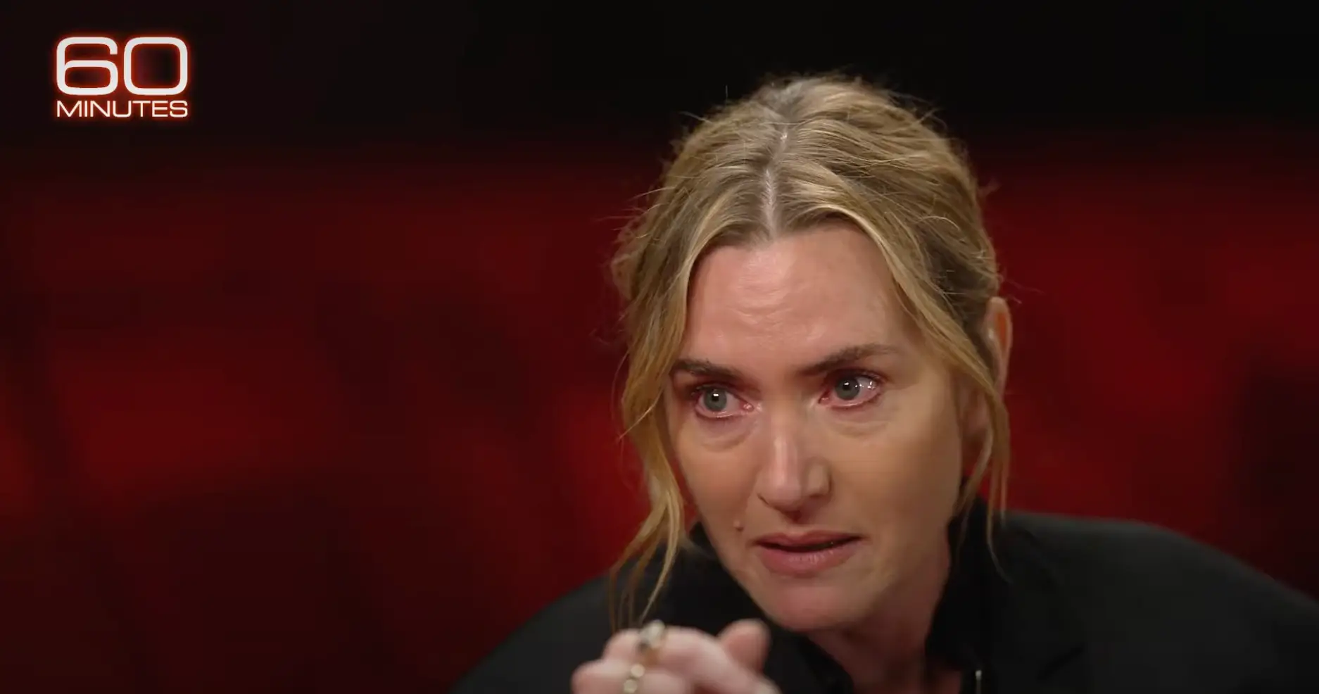 The actress broke down in tears when recalling the abuse she endured (60 Minutes/YouTube)