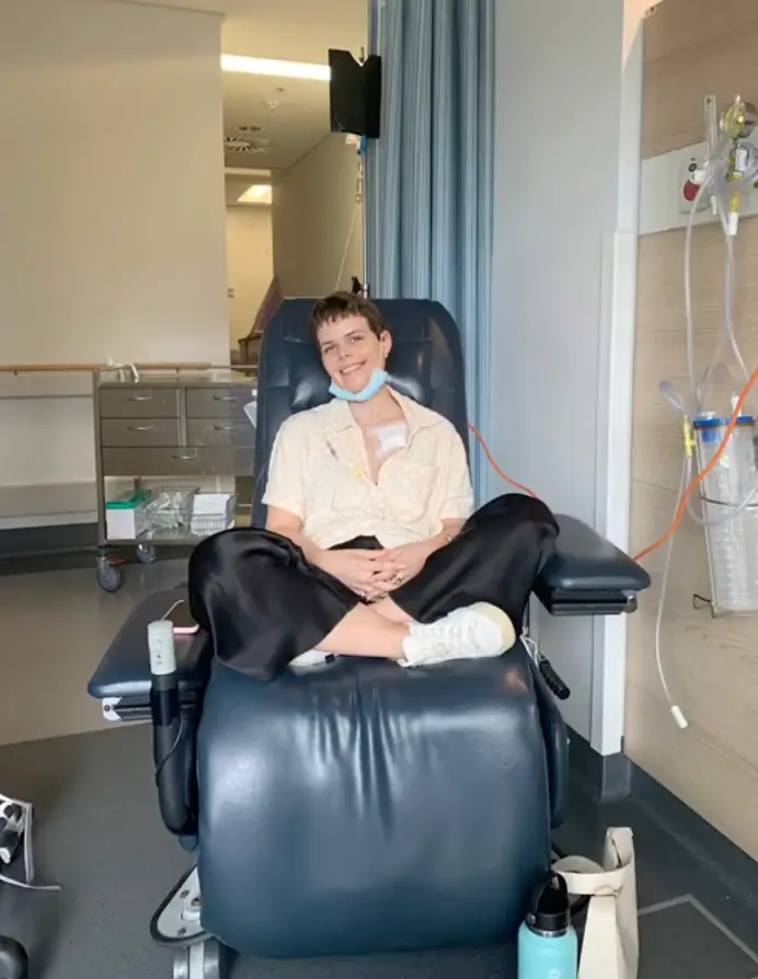 Bella had previously kept fans in the loop with her cancer battle (TikTok/@bellabradford)