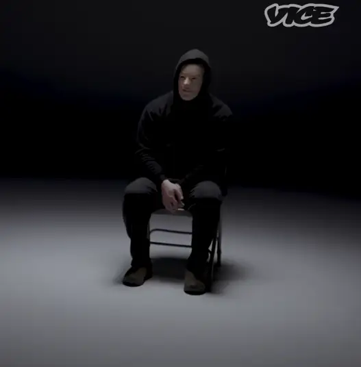 He witnessed things that were 'not human'. (YouTube/Vice)