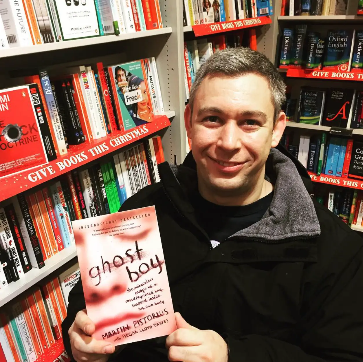 Martin opened up about his experiences in his 2011 book, Ghost Boy. (Instagram/@martinpistorius)