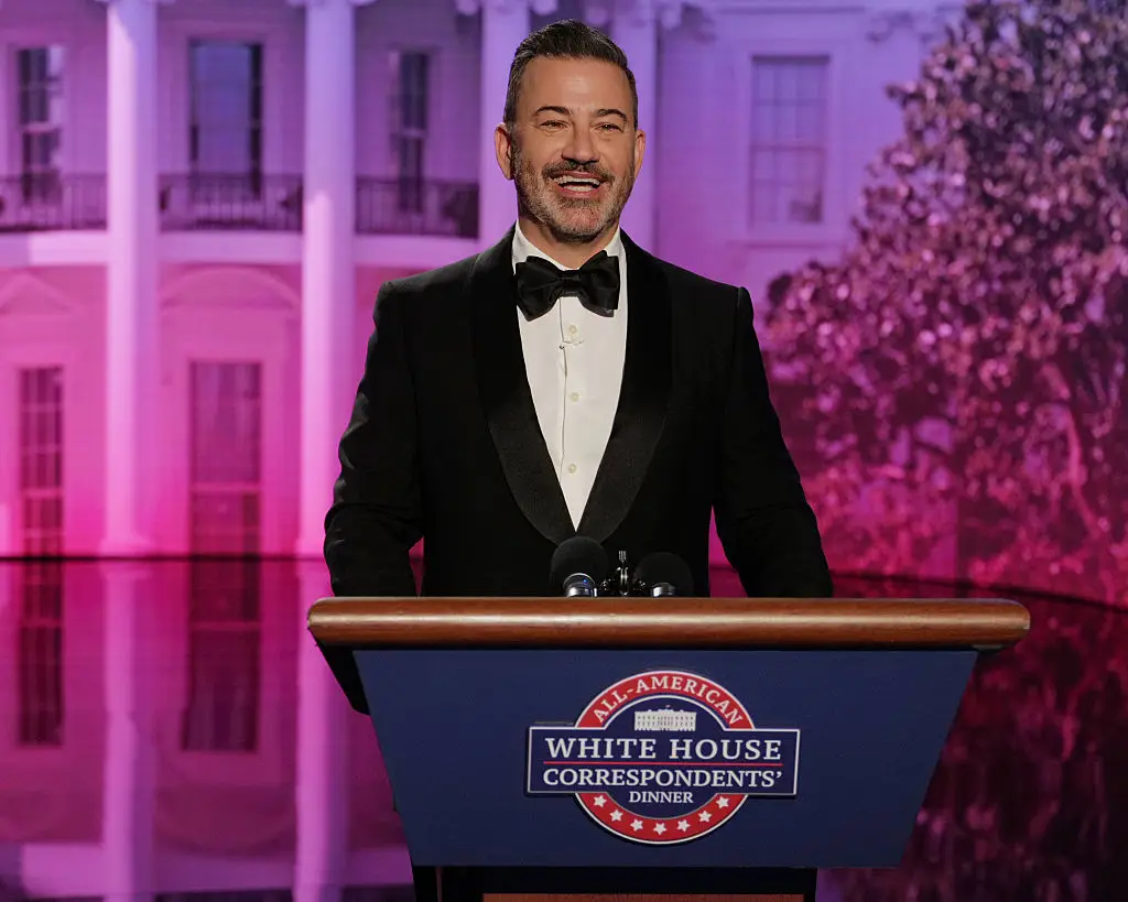Jimmy Kimmel made the joke on Thursday, days before the White House Correspondents' Dinner (Randy Holmes/Getty Images)