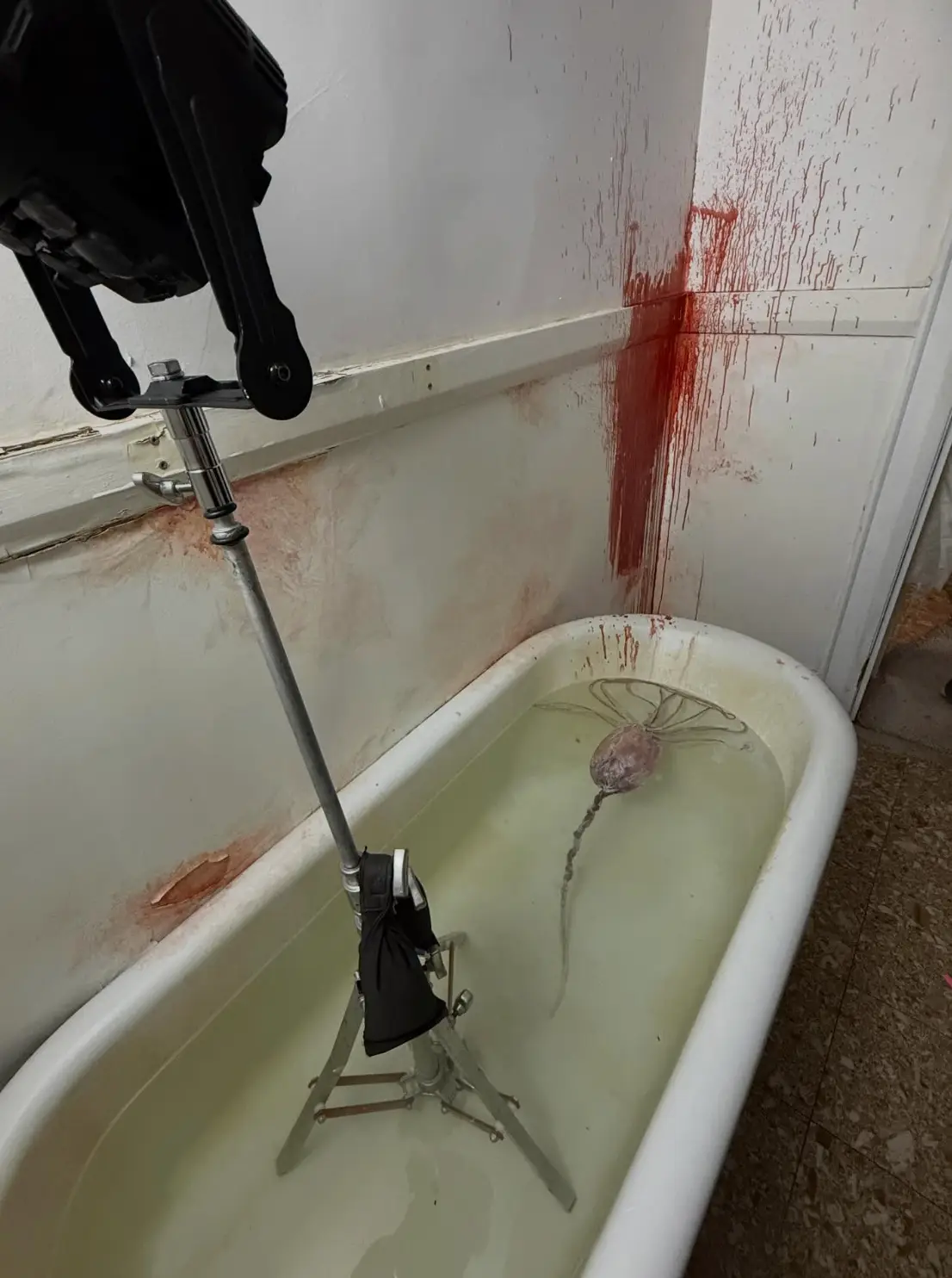 Locke's character becomes pregnant 'by a mysterious creature' (Instagram/@sam___max)