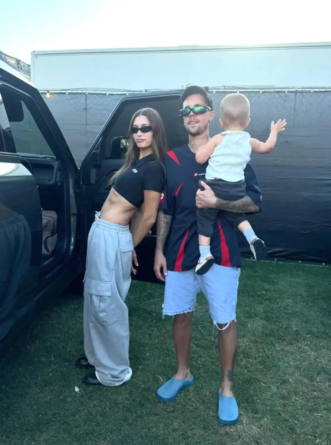 Hailey Bieber shared a sweet selection of pictures, despite the backlash (Instagram/@haileybieber)