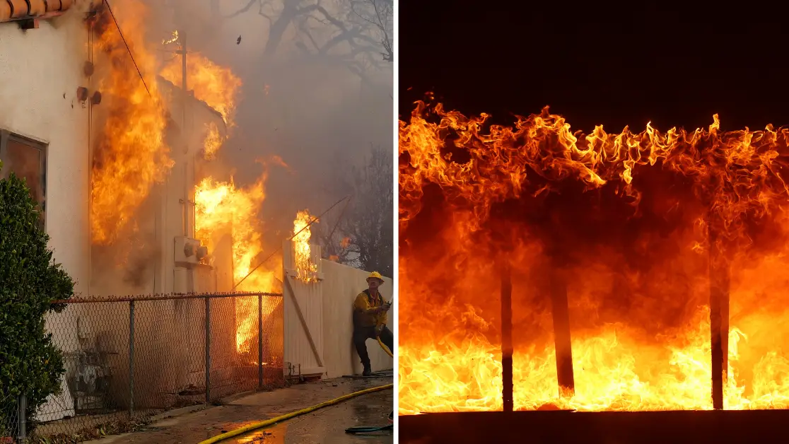 Nick Ut/Getty Images/Official Flickr Account of CAL FIRE / Handout/Anadolu via Getty Images