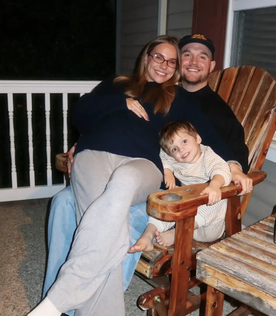 Emilie's three-year-old son Trigg tragically died last May in a drowning accident (Instagram/@emiliekiser)