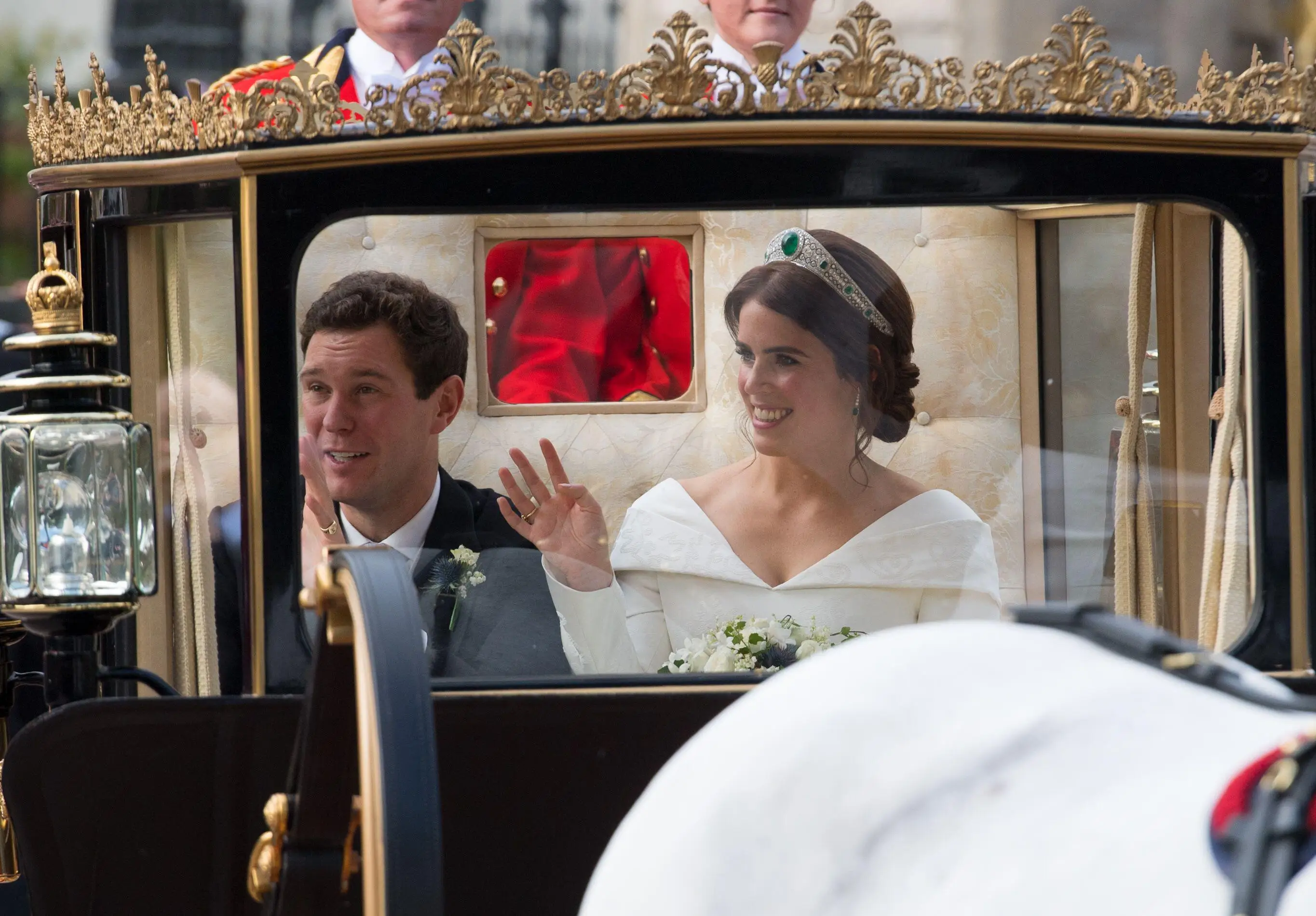 The couple tied the knot two years prior, in October 2018.