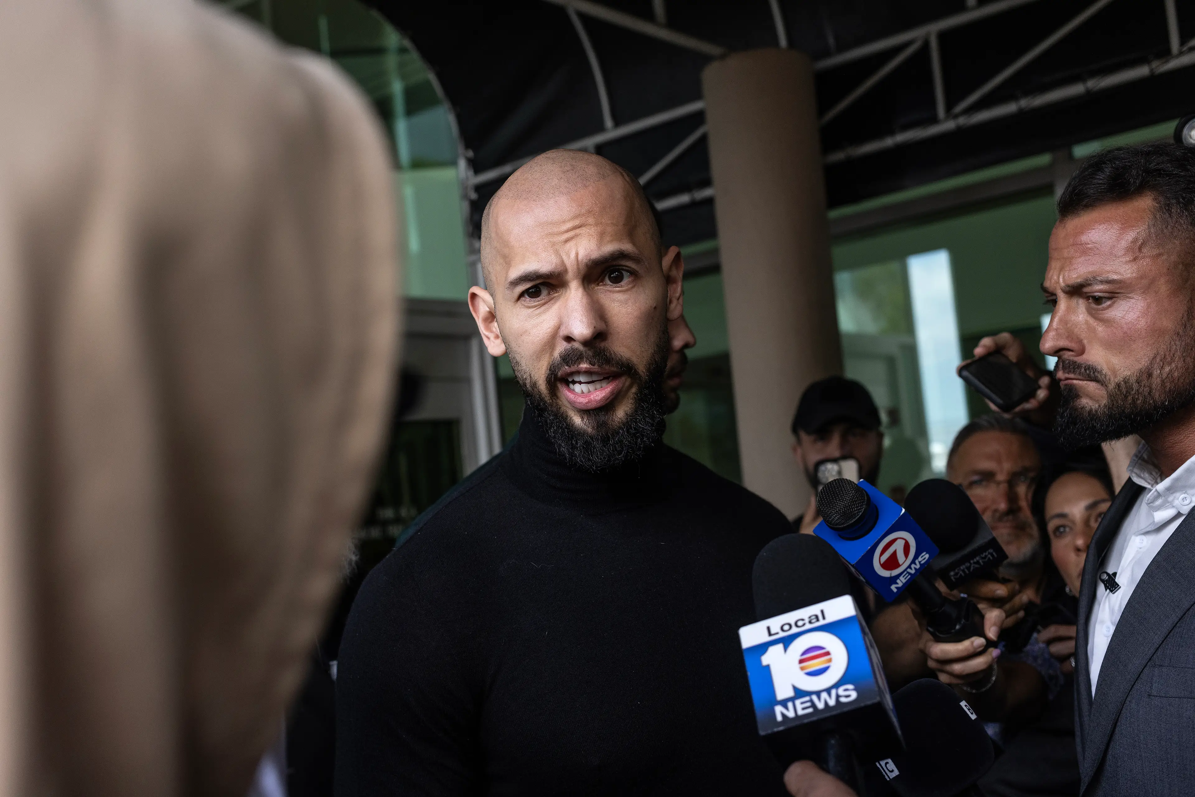 Tate faces several legal investigations (Alon Skuy/Getty Images)