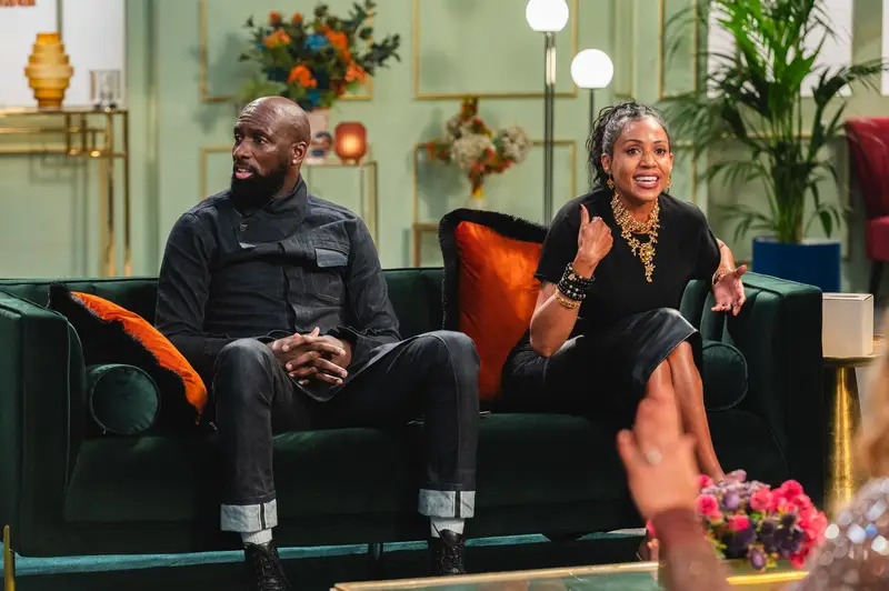 Orson was previously coupled up with 'wife' Richelle (Channel 4)