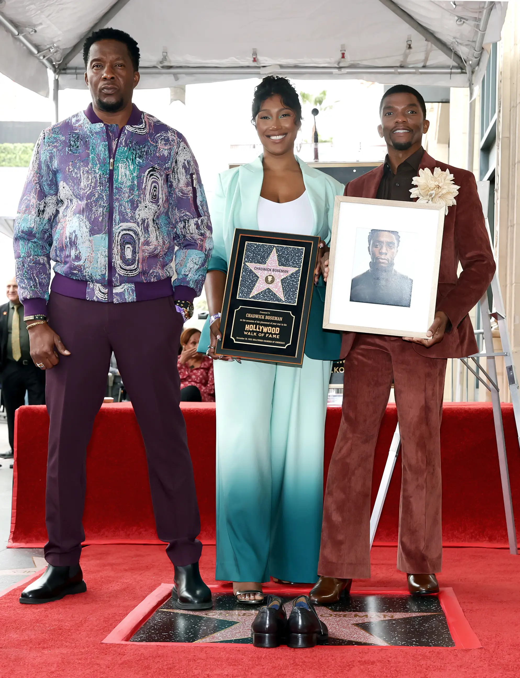 The brothers have taken legal action against Boseman's wife (Matt Winkelmeyer/Getty Images)