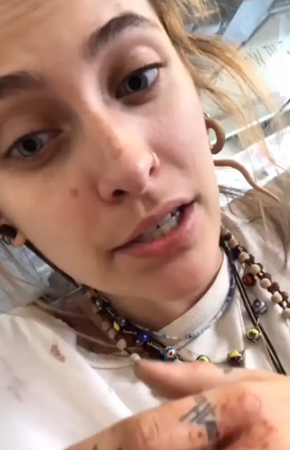 Paris shared videos from before she became sober (Instagram/@parisjackson)