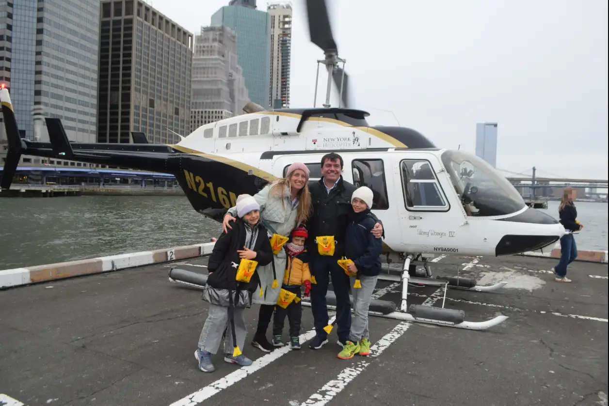 The identities of the family who died in the crash have been released (New York Helicopter Tours LLC)