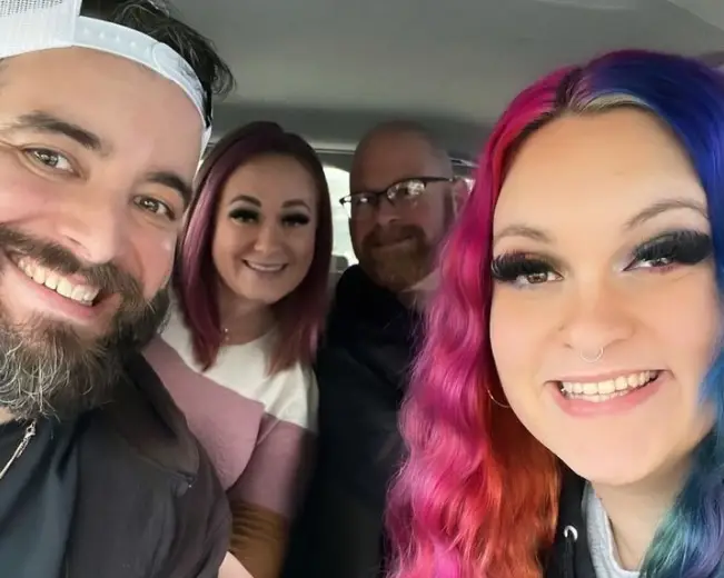 The polyamorous family have said communication is the key to their relationship.