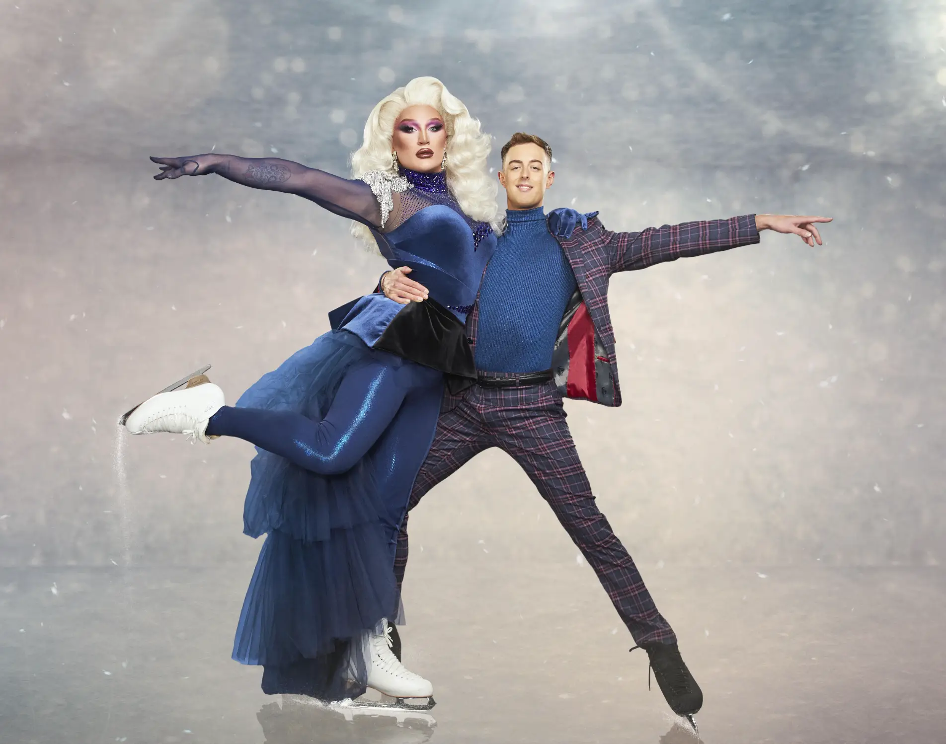 The Vivienne placed third in Dancing on Ice in 2023 (ITV)