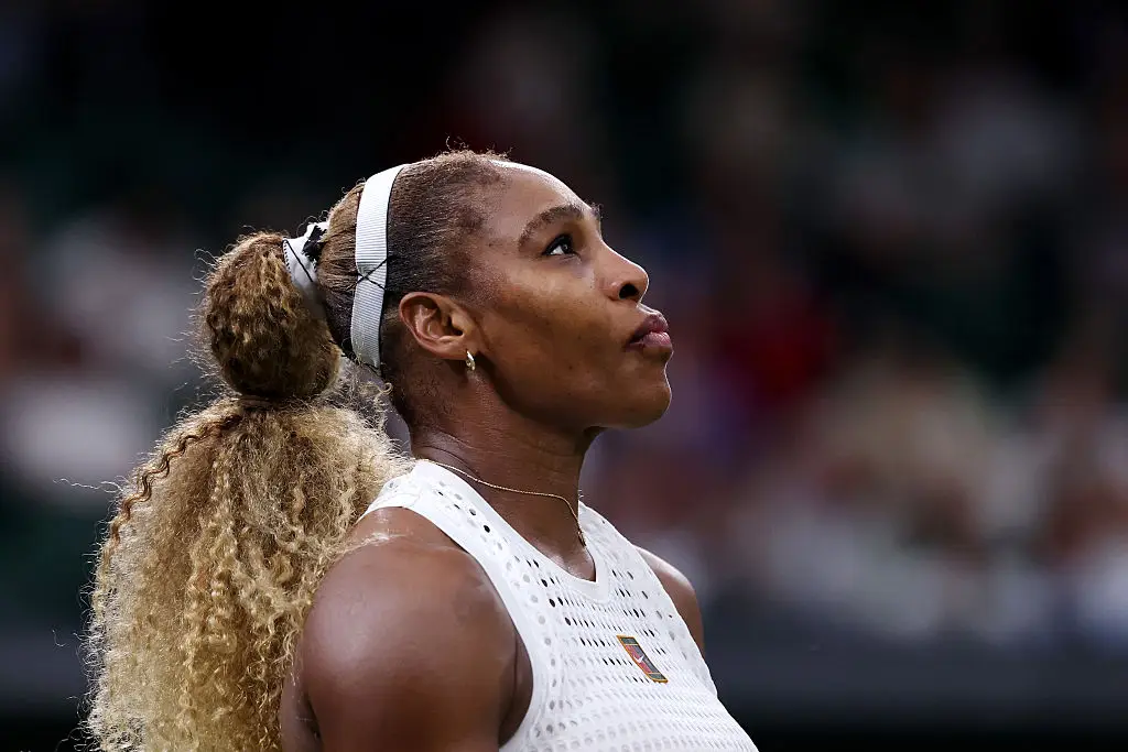 Williams declined to attend the post-match conference and instead issued a written statement to the media (Cameron Spencer/Getty Images)
