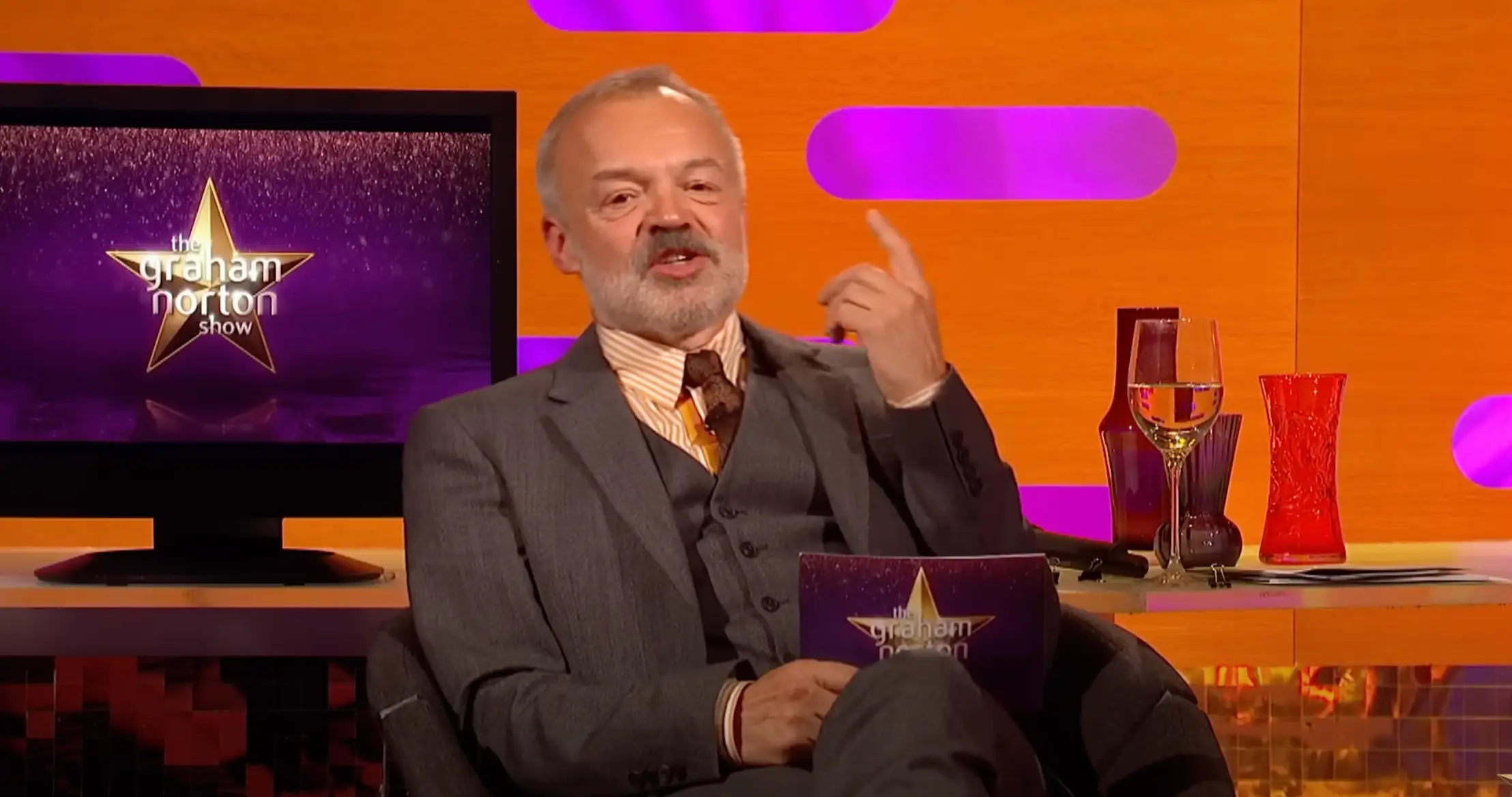 He refused to reveal the name of the mystery guest (BBC)