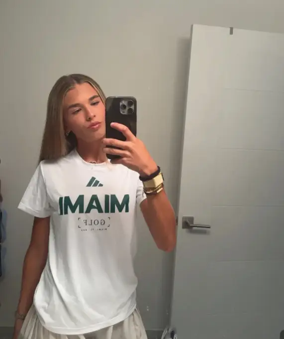 Kai will play golf at the University of Miami (Instagram/@kaitrump)