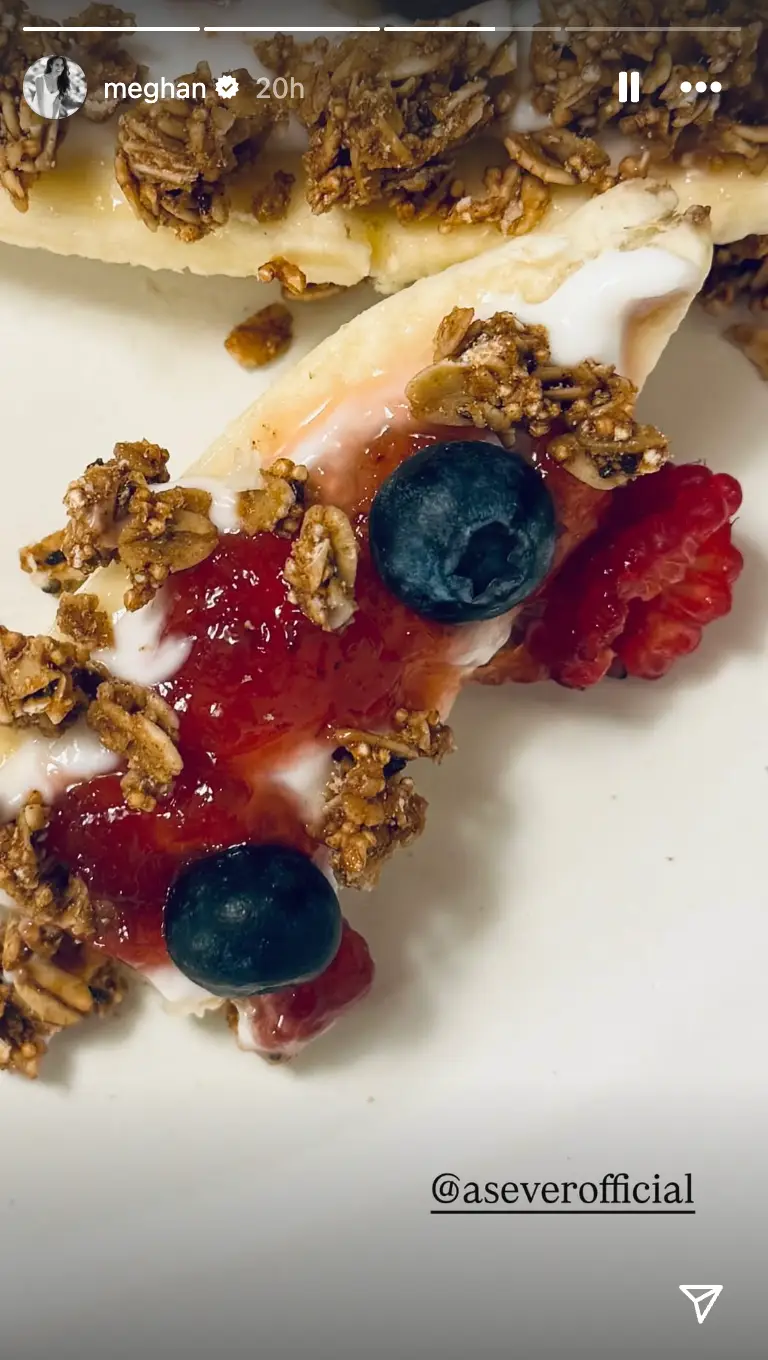 Some people were in a right tizzy over the video (Instagram/@meghan)