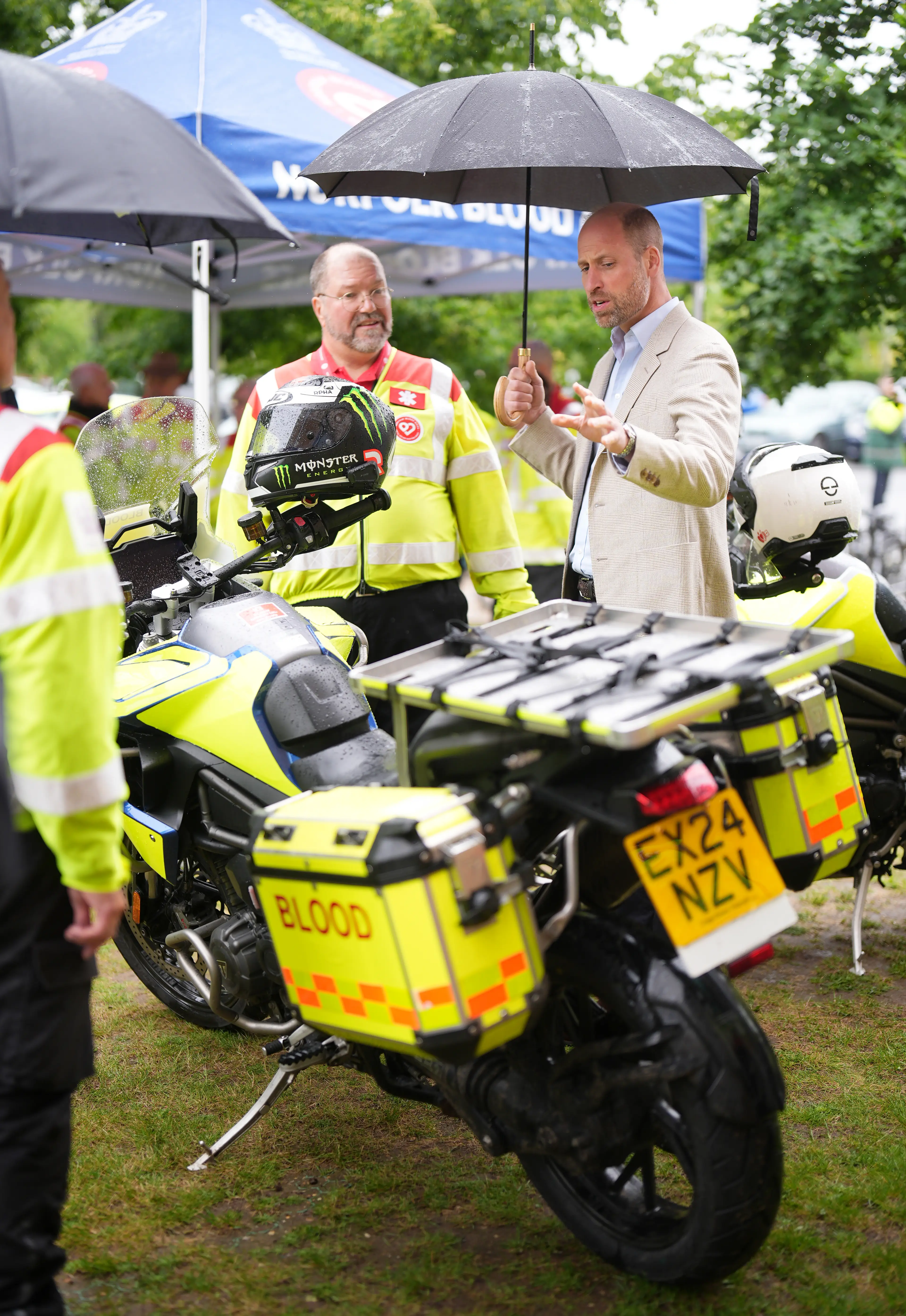 The Prince of Wales said he 'loved bikes' during a recent health service visit (Aaron Chown - WPA Pool/Getty Images)