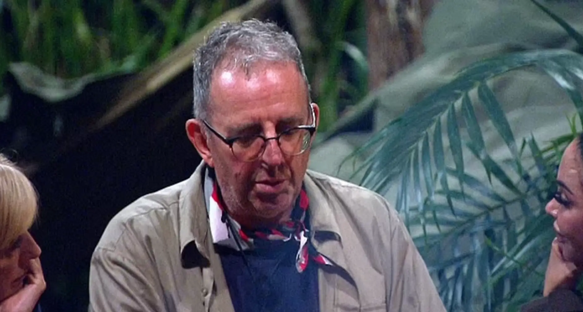 Rev Coles struggles with acrophobia (ITV)