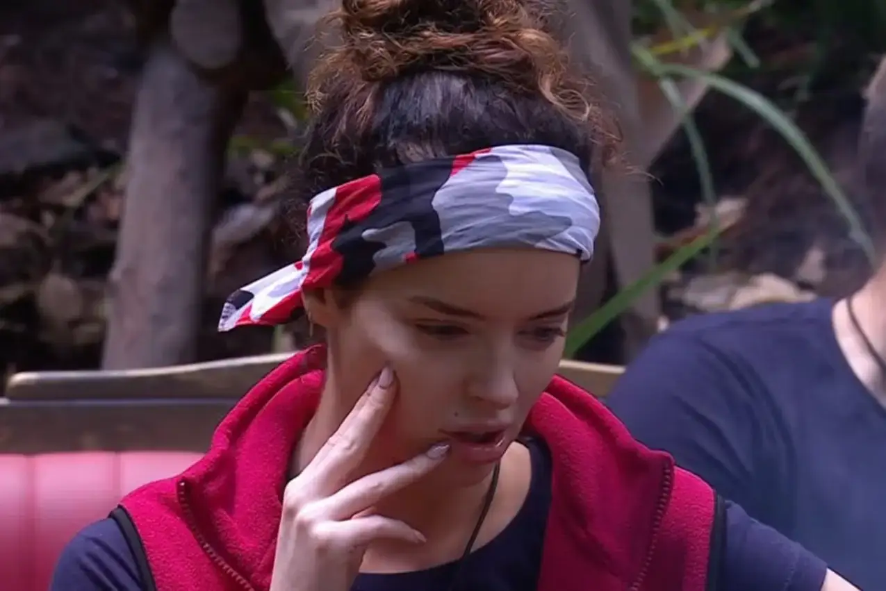 The former Islander opened up about her intense fear of bugs (ITV)