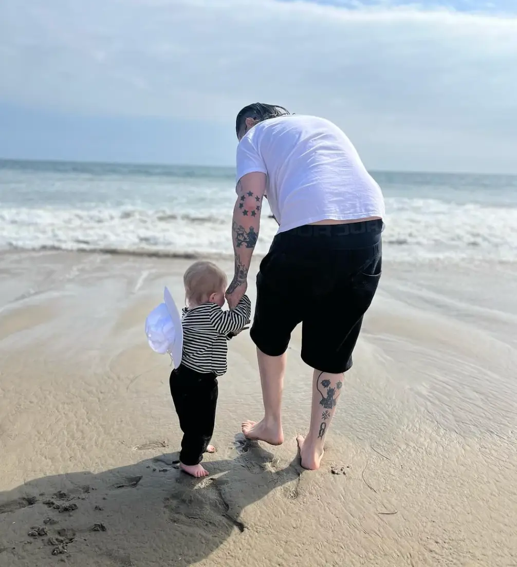 Kelly said she and Sid had a 'huge fight' about the name (Instagram/@kellyosbourne)