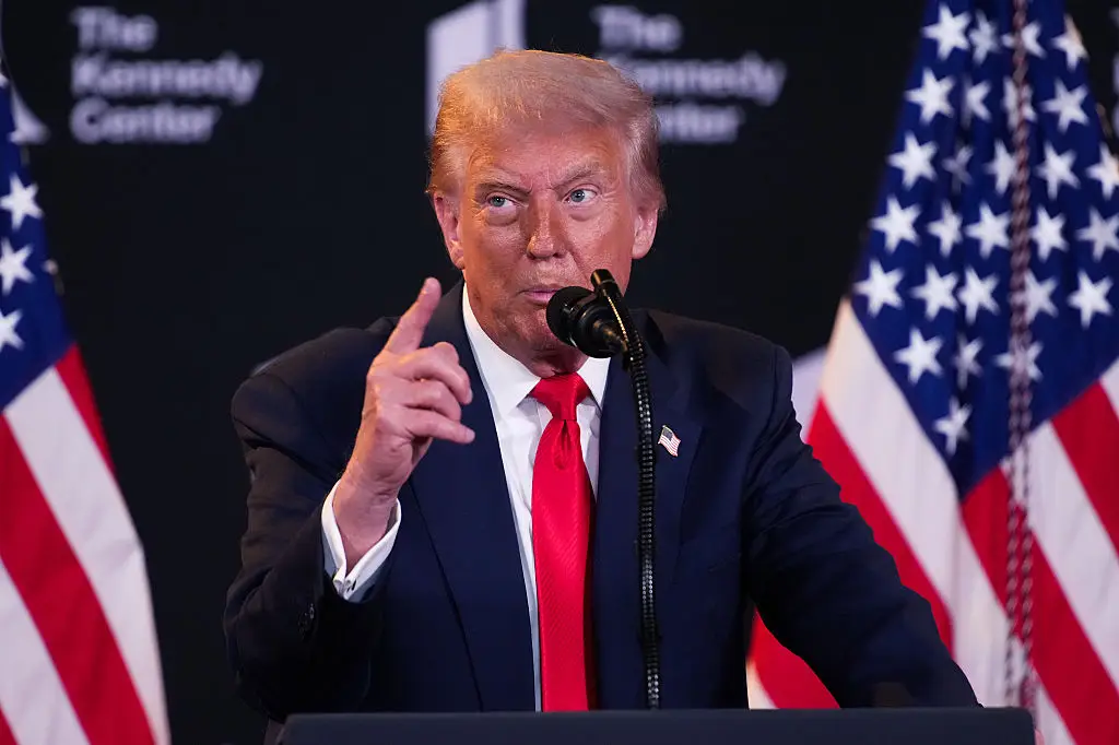 Trump hit out at 'woke' museums that teach 'how bad slavery was' (Kevin Dietsch / Staff / Getty Images)