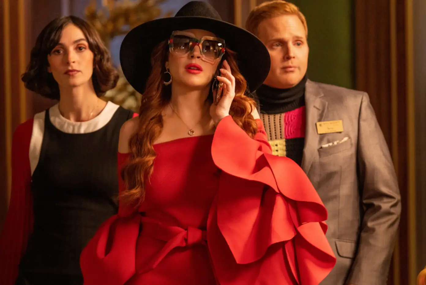 The film is directed by Janeen Damian and is Lindsay's first project with Netflix.