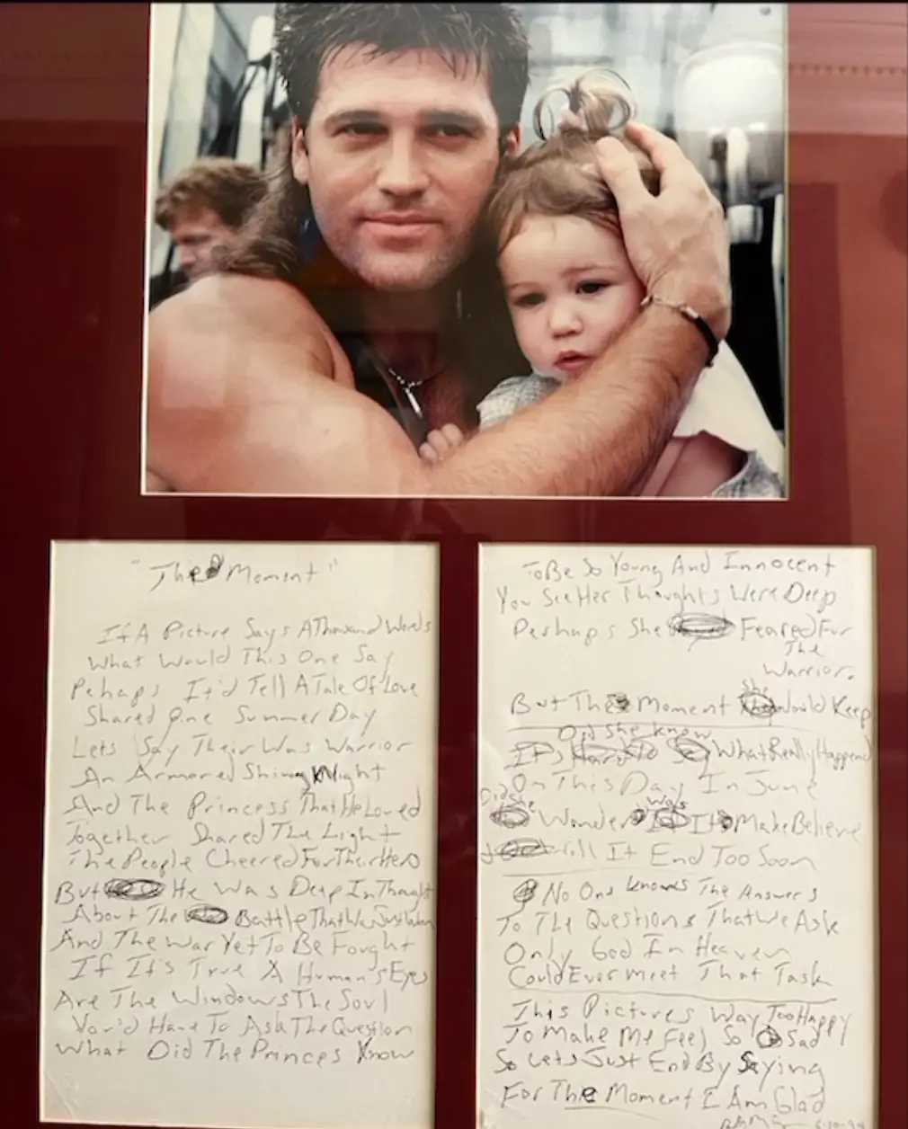Billy Ray this week shared a tribute to his daughter. (Instagram/@billyraycyrus)
