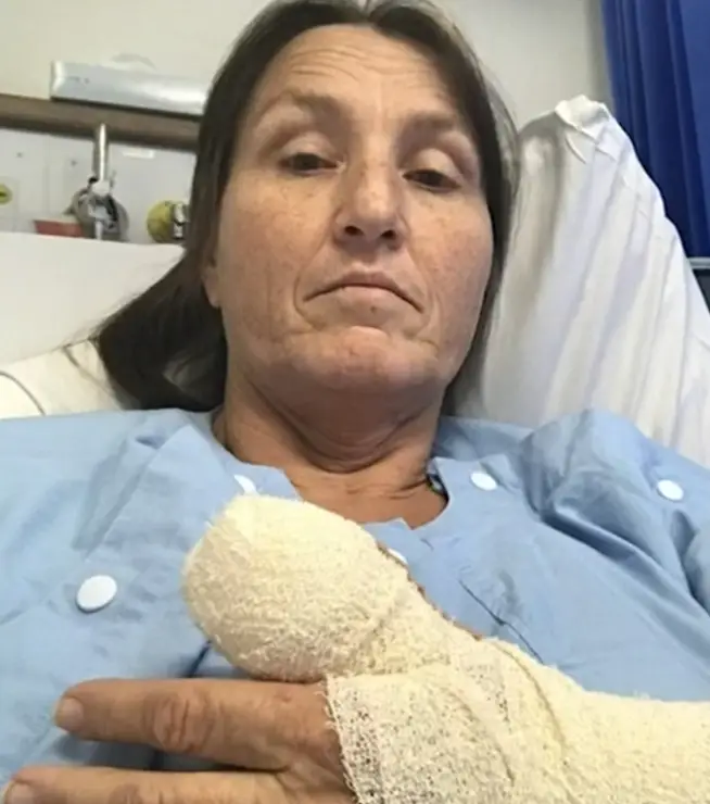 Sue is seeking compensation.