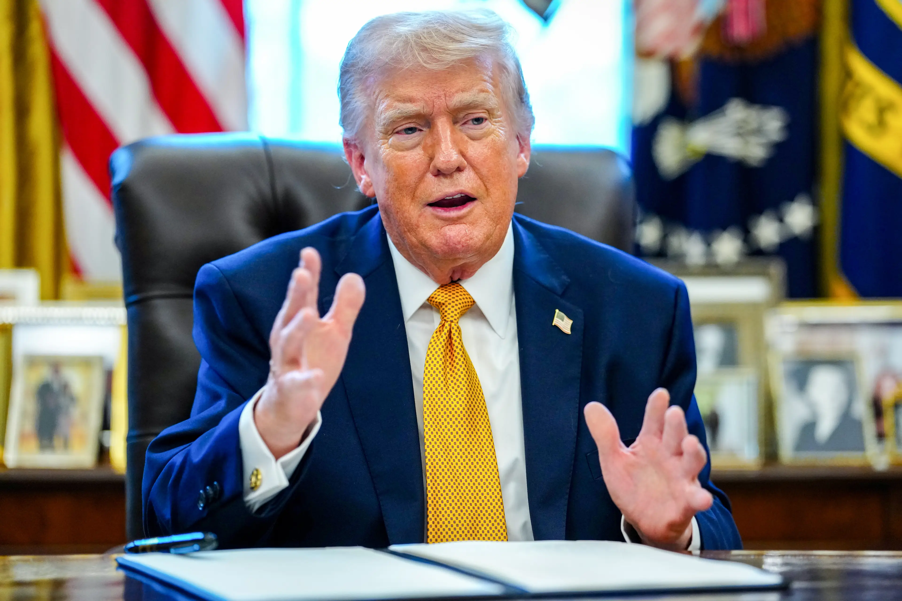 Donald Trump has said he could take Cuba (Aaron Schwartz/UPI/Bloomberg via Getty Images)