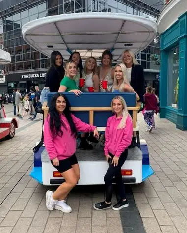 She regularly takes out stags and hens.