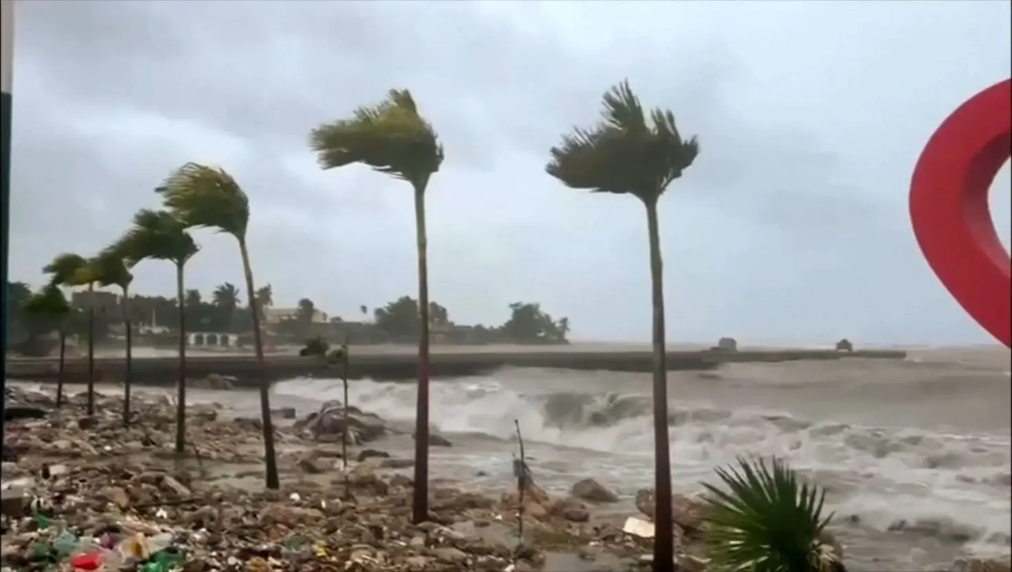 The island apparently has 'no infrastructure' that can withstand the Category 5 hurricane (ABC7)