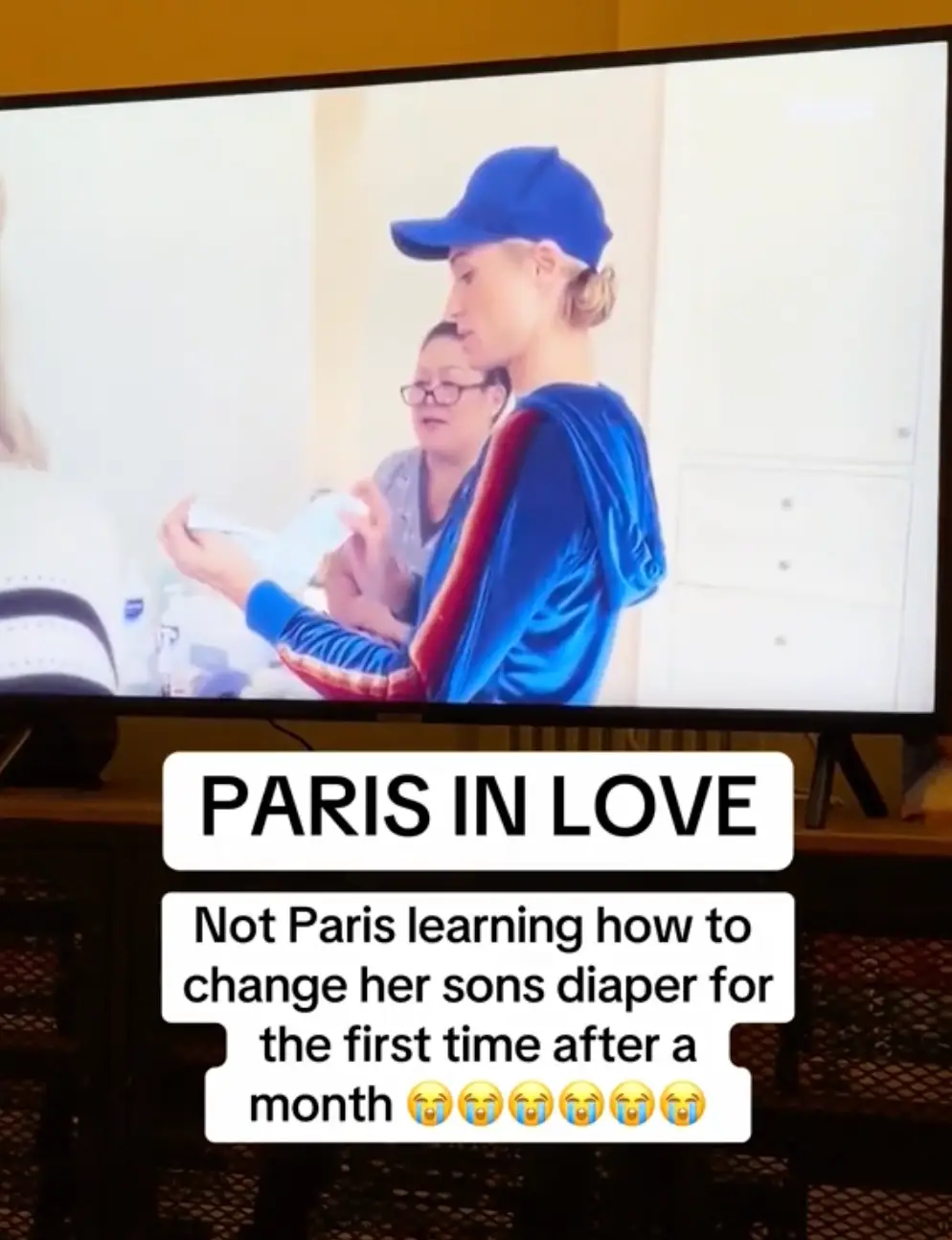 Paris admitted she felt 'scared'.