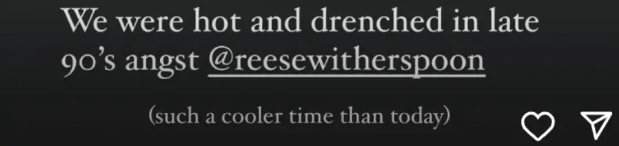 Ryan's declaration came somewhat out of the blue. (Instagram/@ryanphillippe)