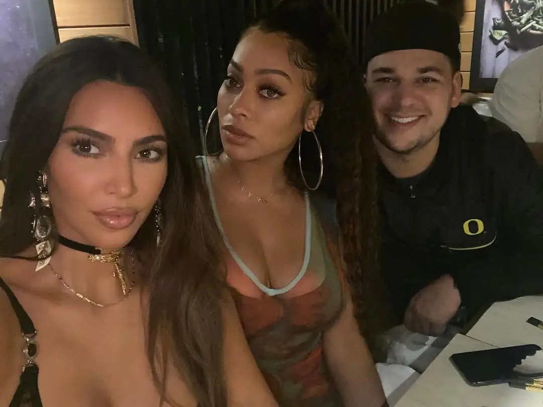 Fans were gushing over Rob's rare cameo on his big sister's social media (Instagram/@kimkardashian)