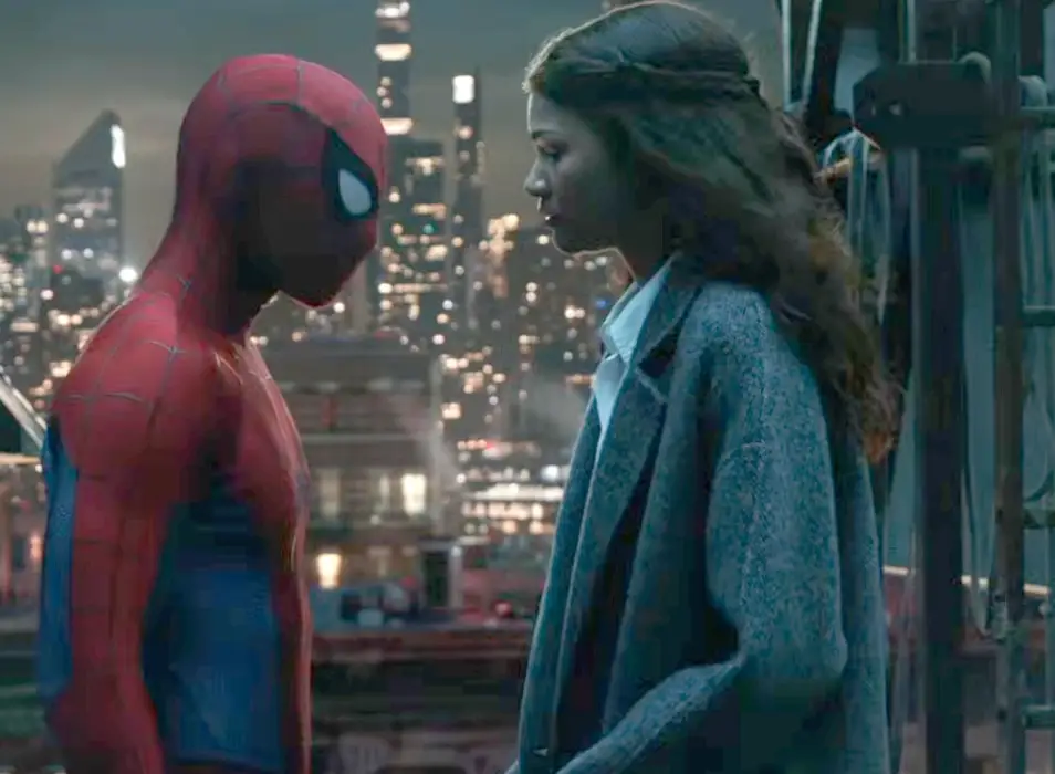 Holland stars alongside his wife in the latest Spider-Man installment (Columbia Pictures)