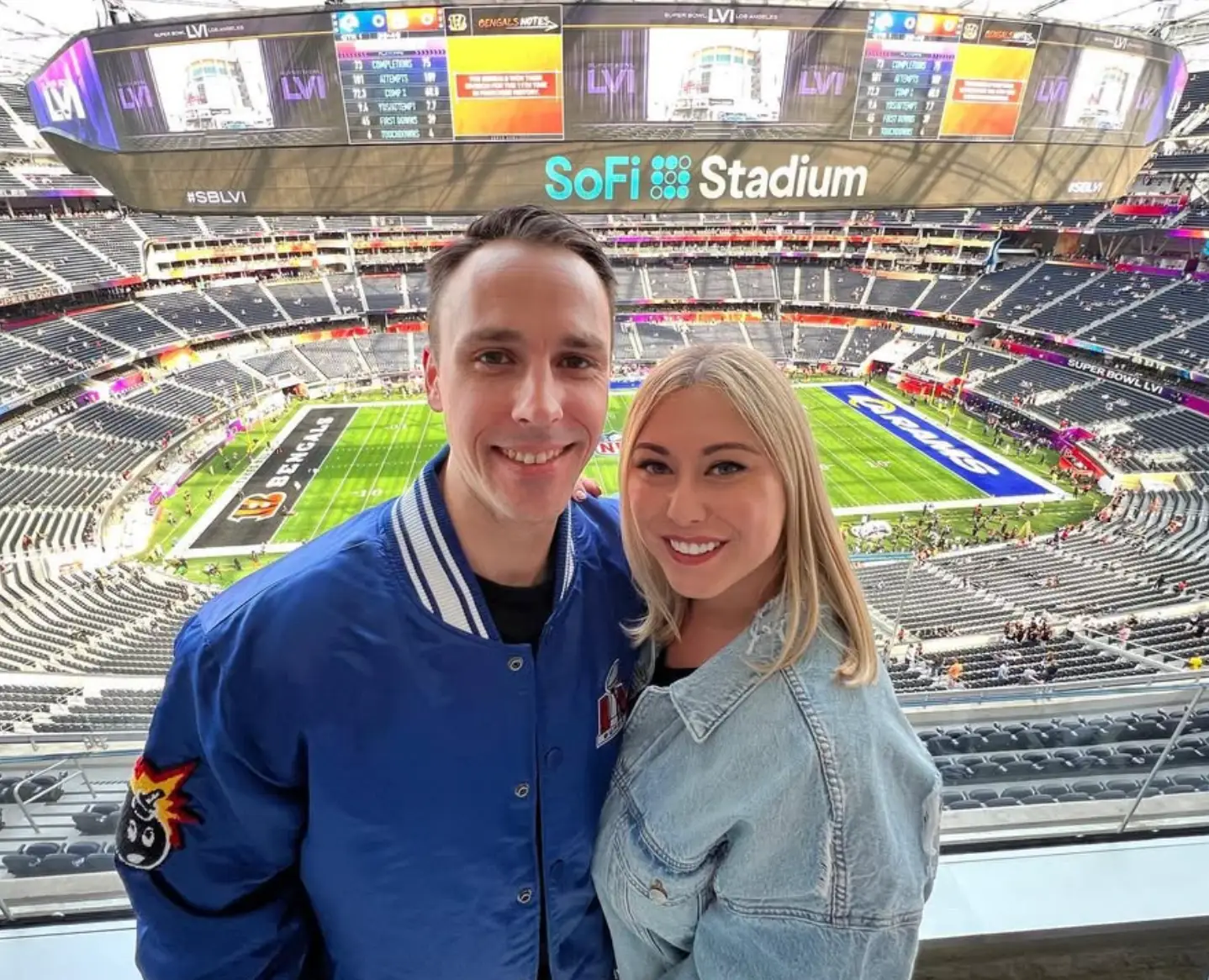 Eminem's daughter Alaina welcomed a baby girl with her husband, Matt (instagram/@mattmoeller_93)