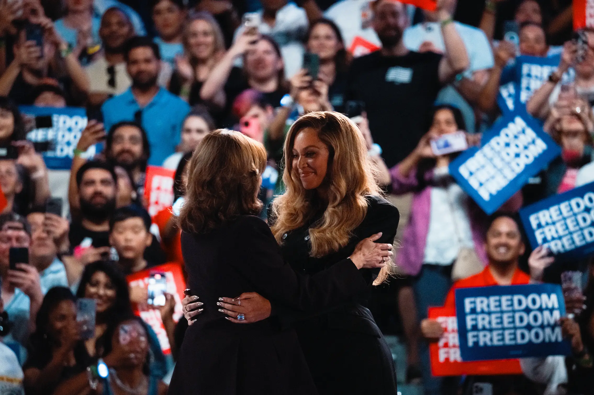 Beyoncé endorsed Kamala Harris as President last year (Jordan Vonderhaar/Getty Images)