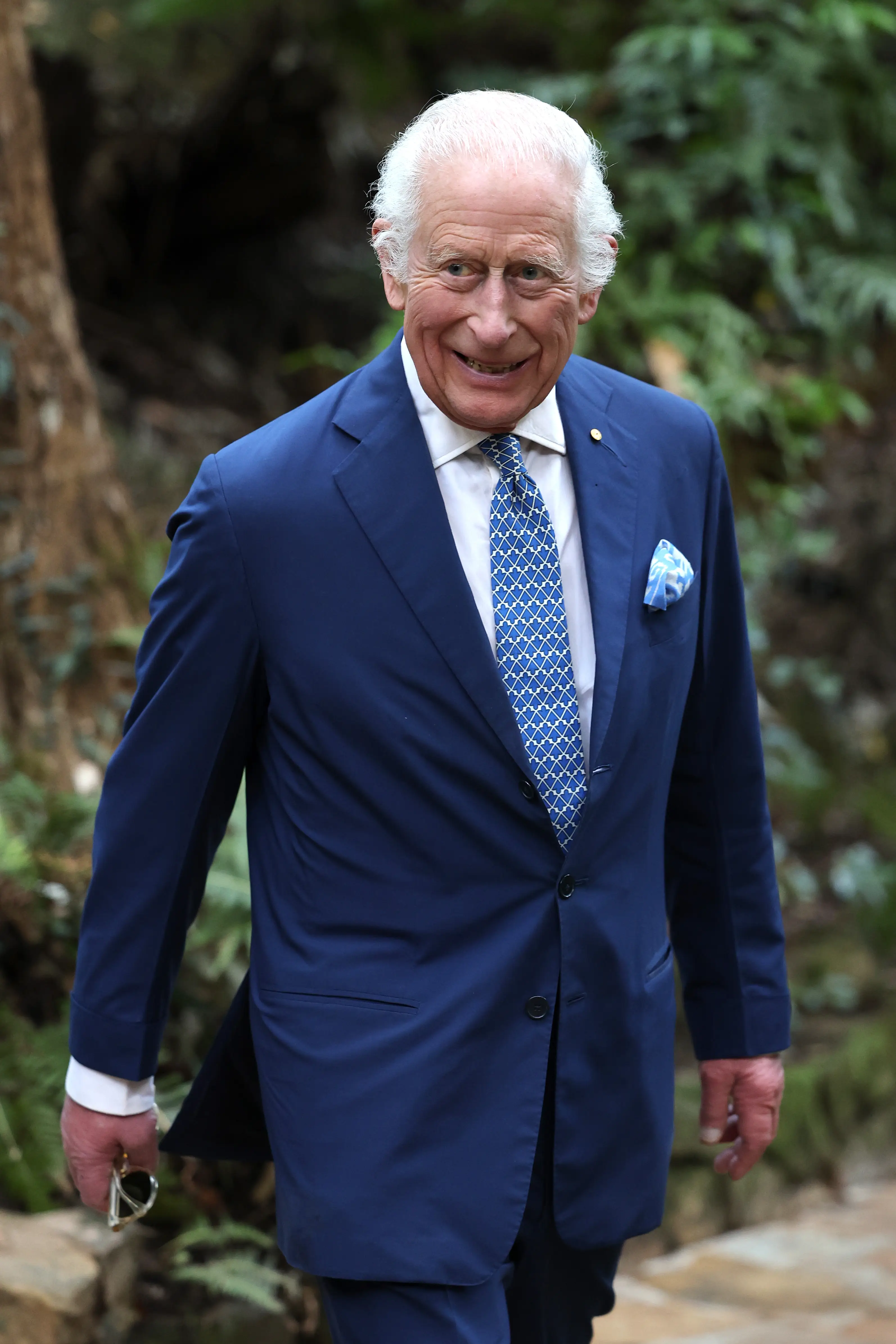 The King is currently doing a tour of Australia with the Queen Consort (PA)