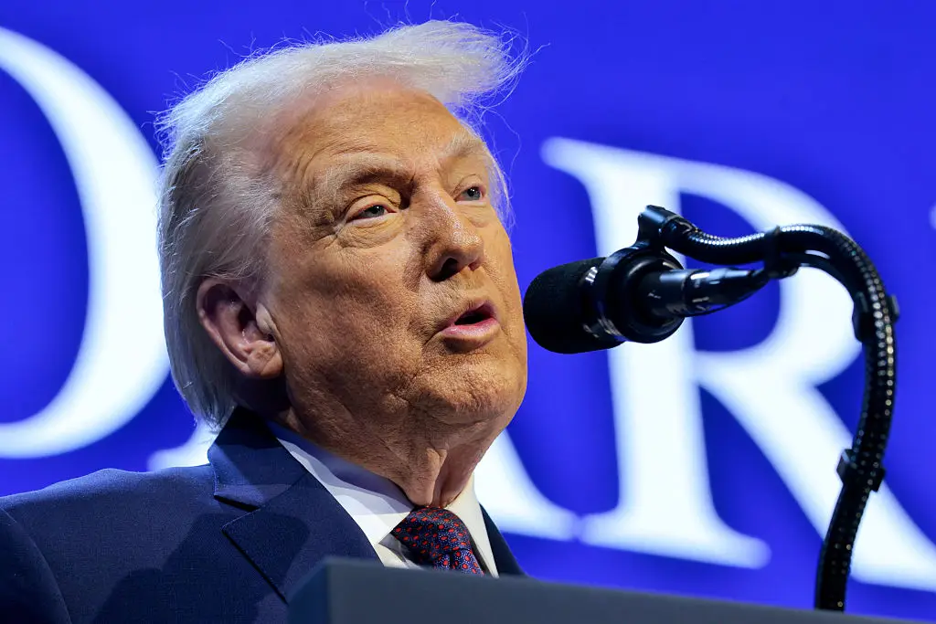 Trump detailed his plans for a US-proposed Gaza 'Board of Peace' this week (Chip Somodevilla / Staff / Getty Images)