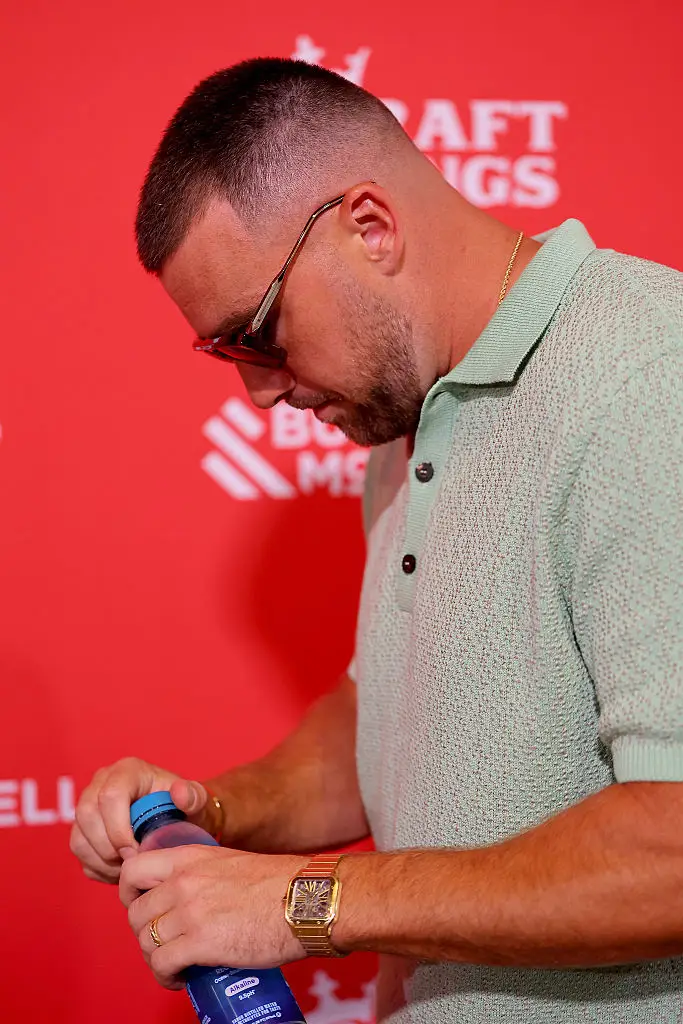 It is unclear how much money Kelce lost to the scheme (David Eulitt/Getty Images)