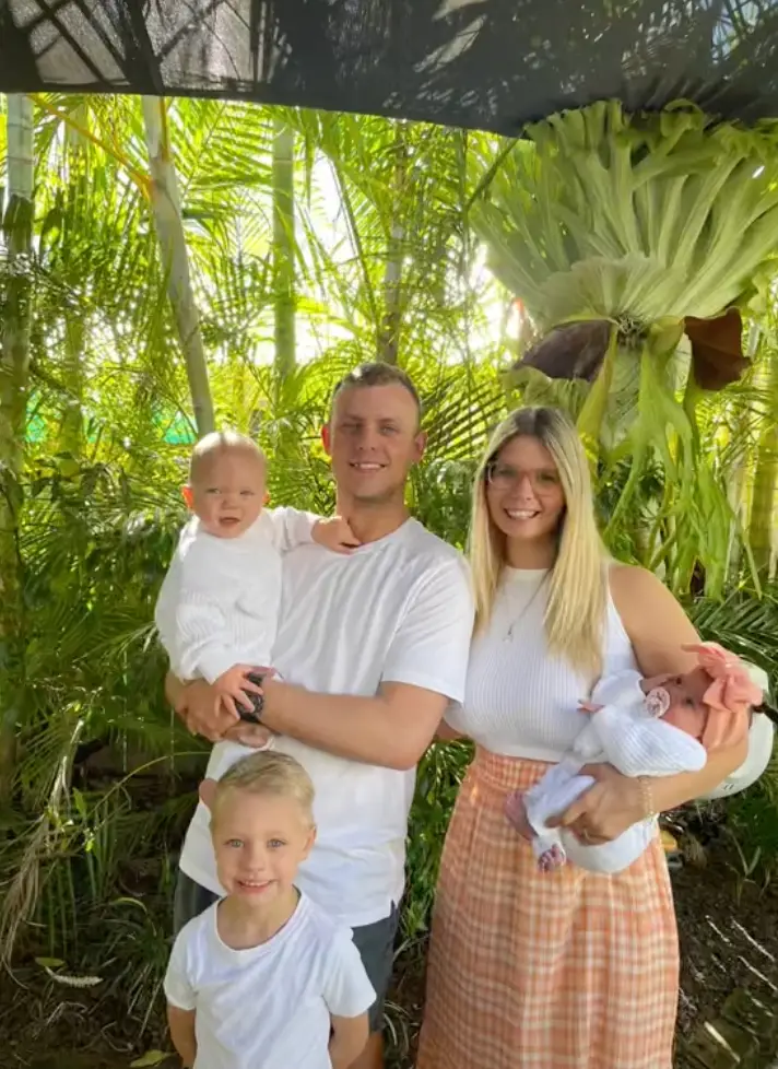 TikToker Allanah Harris documents her family life on social media.