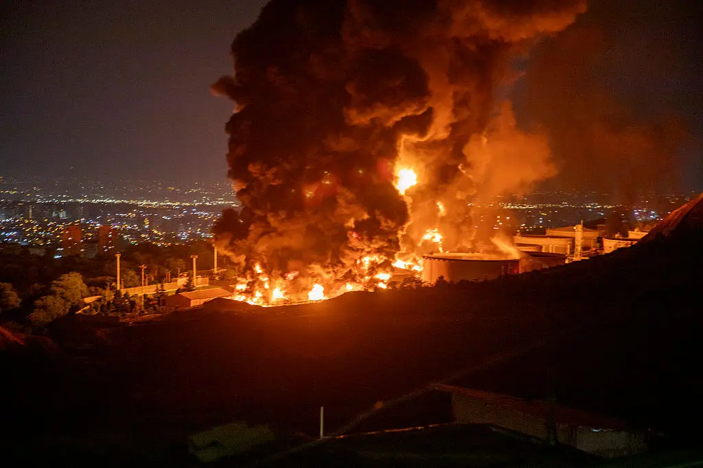 WW3 fears are intensifying following Israel's unprecedented strikes across Iran (Getty Images / Stringer)